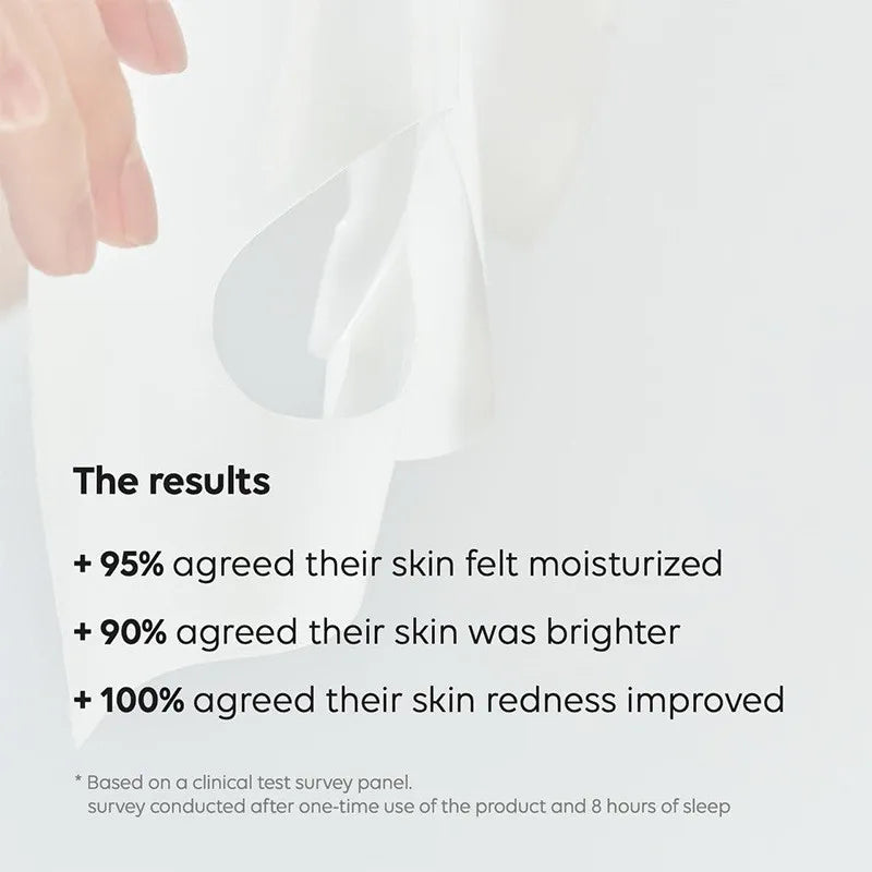 4Pcs/Box Absorbierbare Bio-Collagen Real Deep Mask Nacht Feuchtigkeitsmaske Straffende Nährende Aufhellende Feuchtigkeitspflege