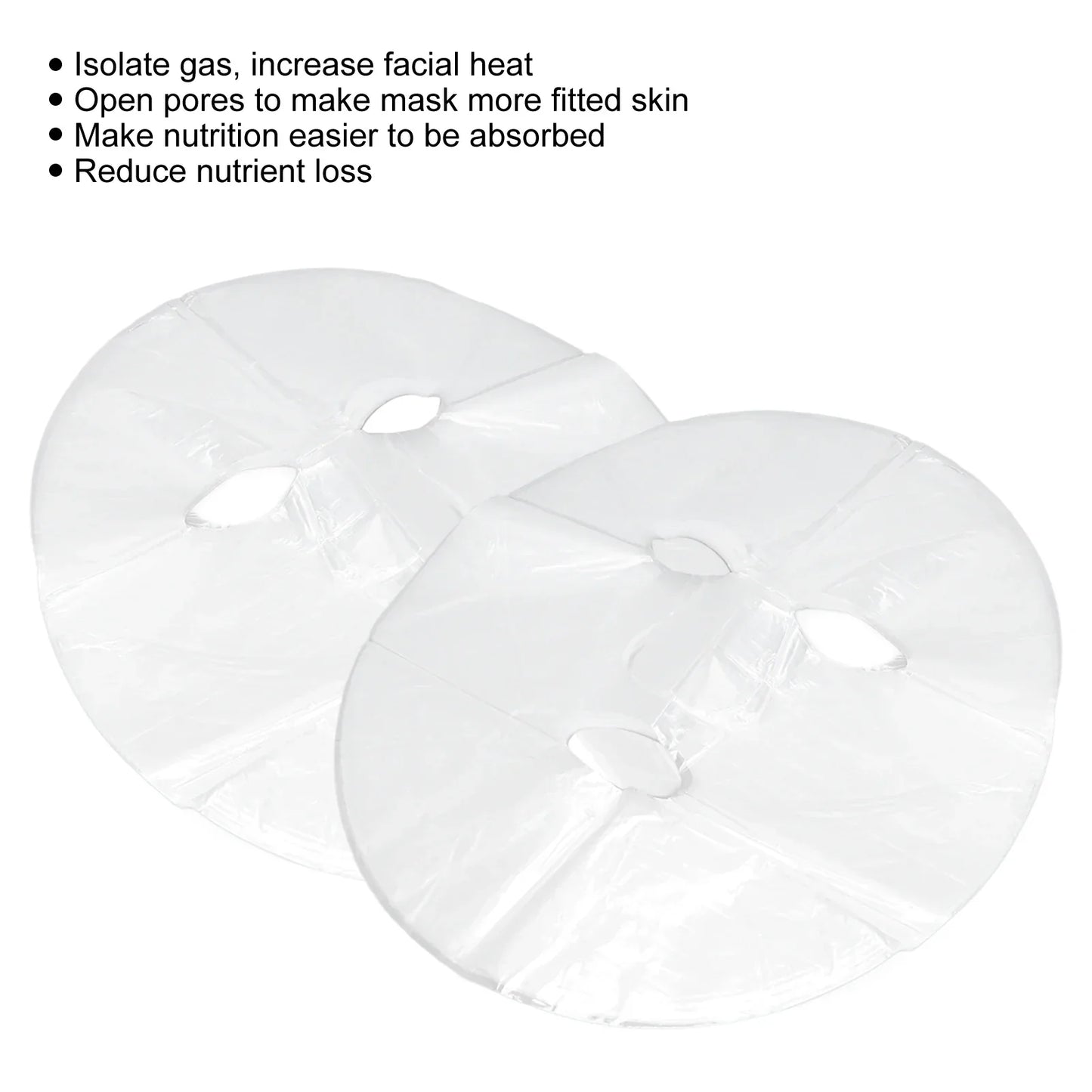 100pcs Gesichtsmaske DIY Konservierungsfilm Einweg verhindern Verdunstung Feuchtigkeit Retention Gesichtsmaske eingewickelt Papier
