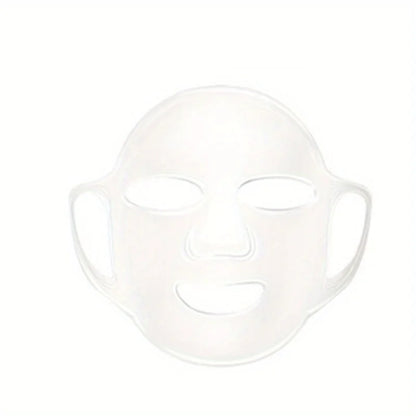 Maskenhülle aus Silikon, am Ohr befestigte Maske zur Befeuchtung und Absorption von Essenzen, wiederverwendbares Gesichtspflegegerät