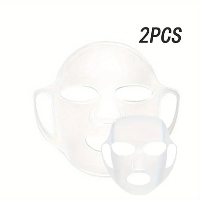 Maskenhülle aus Silikon, am Ohr befestigte Maske zur Befeuchtung und Absorption von Essenzen, wiederverwendbares Gesichtspflegegerät