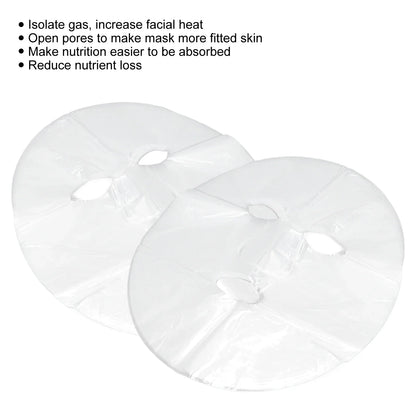 100pcs Gesichtsmaske DIY Konservierungsfilm Einweg verhindern Verdunstung Feuchtigkeit Retention Gesichtsmaske eingewickelt Papier