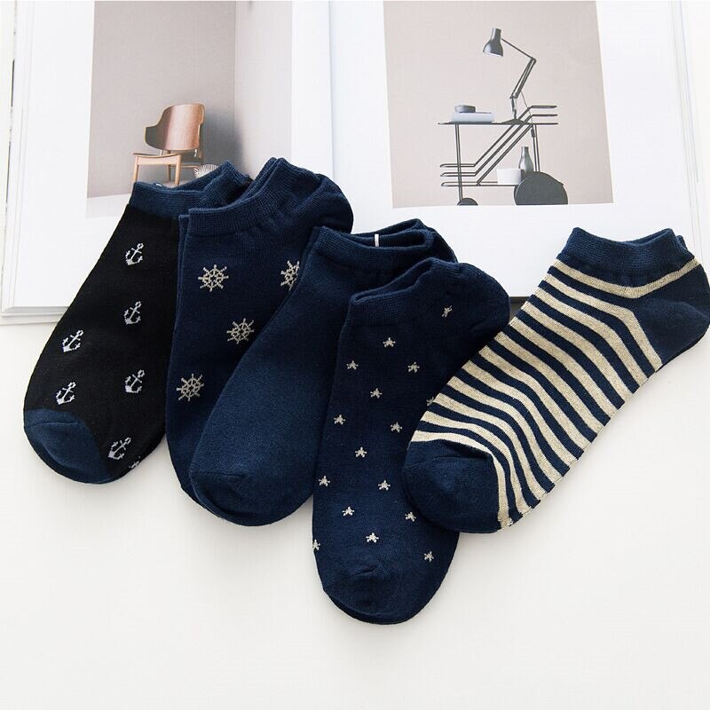 5 Paar Frauen Socken drucken Cartoon Vogel Giraffe Harajuku Street Style Baumwolle kurze Socken weibliche Casual Funny Knöchelsocken Socken